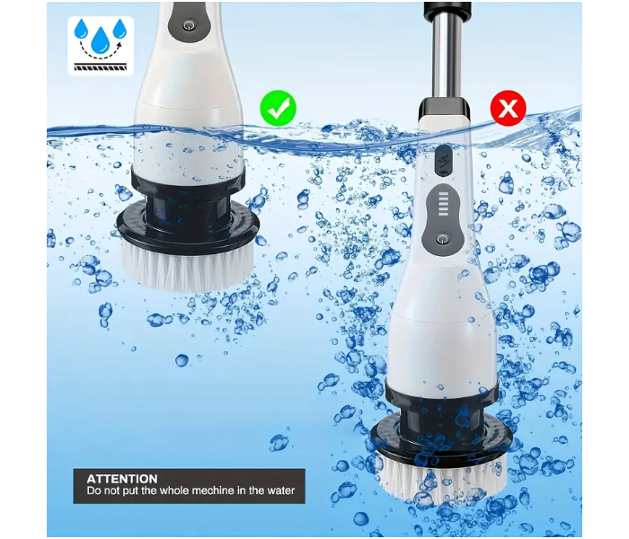 9 in 1 Electric Cleaning Brush – فرشاة تنظيف كهربائية 9 في 1