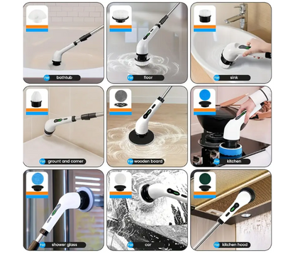 9 in 1 Electric Cleaning Brush – فرشاة تنظيف كهربائية 9 في 1