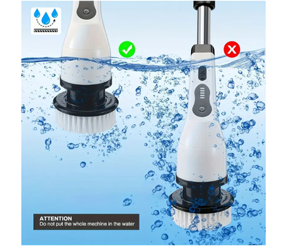 9 in 1 Electric Cleaning Brush – فرشاة تنظيف كهربائية 9 في 1